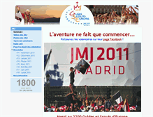 Tablet Screenshot of jmj-madrid.scouts-europe.org