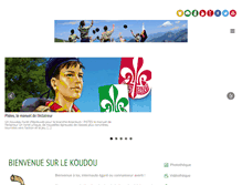 Tablet Screenshot of koudou.scouts-europe.org