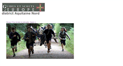 Desktop Screenshot of gironde.scouts-europe.org